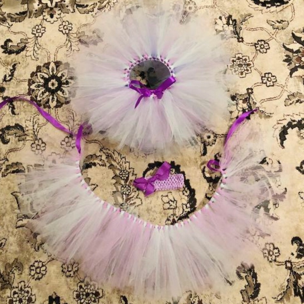 Birthday Tutu and Highchair tutu set.